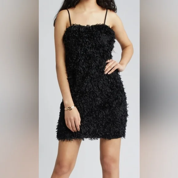 Vero Moda Black Textured Mini Dress - Picture 9 of 12